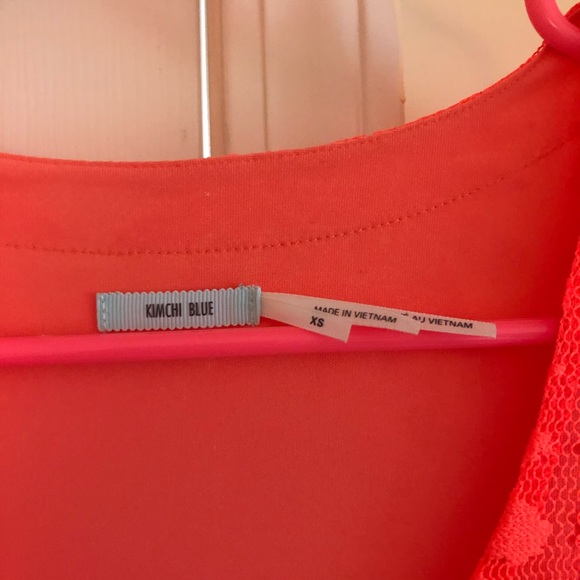 Urban Outfitters Orange Sunflower Dress - Picture 3 of 3